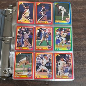 1990 score baseball set in sheets Thomas rookie